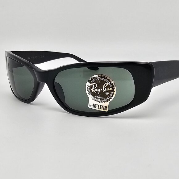 Ray-Ban B&L W1926 XYAO Black Frame G-15 Green Glass Lens Cat  display picture 1
